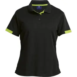 Ladies Sphere Golfer Black-Lime